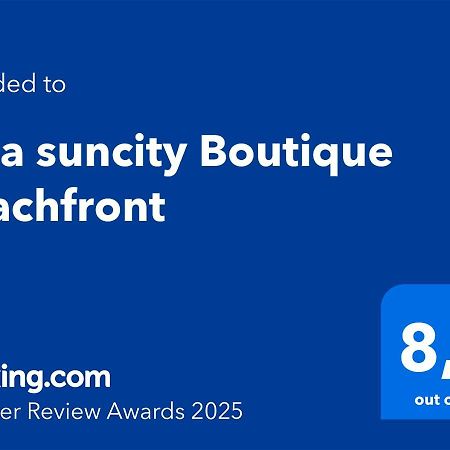 Villa Suncity Boutique Beachfront Agia Napa Buitenkant foto