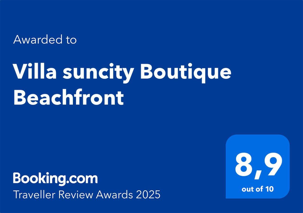 Villa Suncity Boutique Beachfront Agia Napa Buitenkant foto